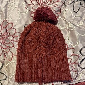 H&M Rust Knit Beanie